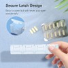 XL Pill Organizer 4 Times a Day, BUG HULL Extra