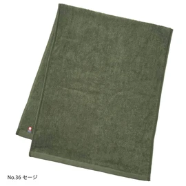 Beauty Line Imabari Towel, Commercial Use, Face Towel, Set of 10, Murakami Towel, M Color, 13.4 x 33.9 inches (34 x 86 cm), For Beauty Salon Use, All 100 Colors, Lightweight and Thin (No.36 Sage