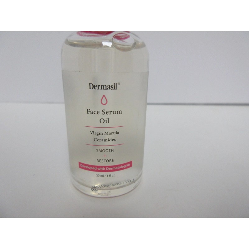 Dermasil Face Serum Oil - Virgin Marula, Ceramides 1fl Oz