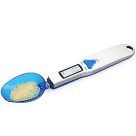 Spoon Scale - Digital Scale Spoon LCD Display Kitchen Spoon Scale 500g/0.1g Electronic Measuring Spoon Scales with 3 Detachable Weighing Spoons