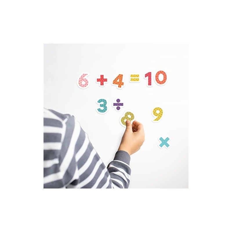 APLI Kids 18885 - Wooden Magnetic Numbers - Magnetic Numbers