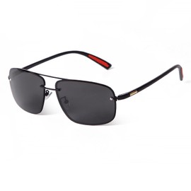 Laurinny Trendy Designer Polarized Sunglasses for Men, Ultra Lightweight Aviator Driving Sun glasses Fashion Mens Shades