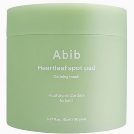 Aviv Houttuynia cordata spot pad calming touch 80 sheets Soothing moisture Acne freckle soothing toner pad / 아비브 어성초 스팟 패드 카밍 터치 80매 진정수분 여드름 기미 트러블 진정 토너패드