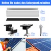 Coomoors 12 cm Solar Panel Mount Kit, Solar Panel Bracket,