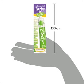 Günthart BackDecor 20 g Green in Practical Easy to Dose Tube, Ideal for Colouring Frosty, Cream, Ice Cream, Cakes and Other Desserts