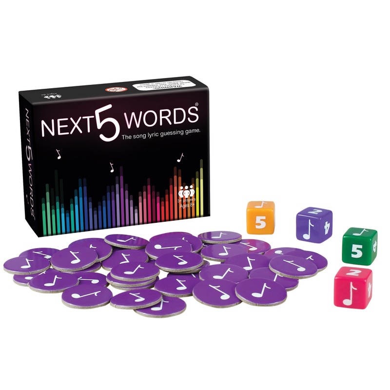 Cheatwell Games Next5Words | The Song Lyric Guessing Game