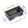 BOJACK Motor Speed Controller PWM Adjustable Speed Controller with Continuous