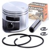 Mtanlo 44.7mm Piston Ring Pin Kit Fit For Stihl MS261