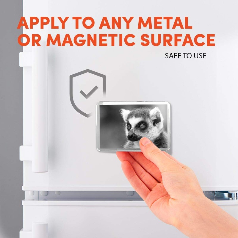 1 x Fridge Magnet - Lemur Monkey Head Wildlife #36738