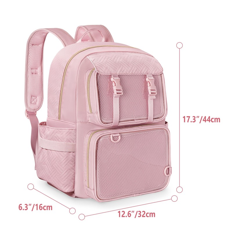 Prokva Ita Bag Pin Display Backpack with Inserts for Pins,