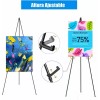 Ezzyso Caballete Plegable Instantáneo De 168cm Portátil Arte Pintar