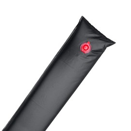 Pool Mate 1-3810-BLK Heavy-Duty 16 Gauge 10-Foot Single Chamber Winter Water Bag for Swimming Pool Covers, 1 Pack, Black