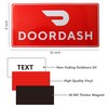 Delivery Driver Magnetic Sign for Car, Truck, SUV - Weather-Resistant,