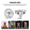 Yesker Stainless Steel Mini Funnel for Essential Oil Bottles Flasks