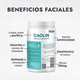 Arcilla Blanca Cosmética Caolin
