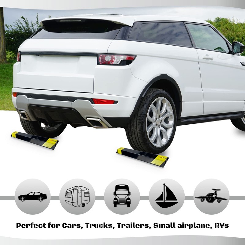 HOXWELL 2 Pcs 18'' Heavy Duty Parking Aid for Garage,