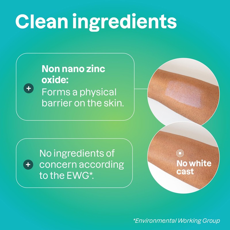 ATTITUDE Mineral Sunscreen Stick with Zinc Oxide, SPF 30, EWG
