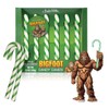 Archie McPhee Bigfoot Pine Flavor Candy Canes - Holiday Candy,