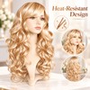 Long Wavy Blonde Wig for Cosplay & Parties – 22in