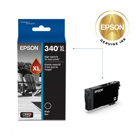Epson 340 Claria Photo HD Ink High Capacity Black Cartridge (T340XL120-S) Works with Expression XP-8800