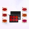 Paleta De Pintalabios De 6 Colores, Brillos De Labios, Plato