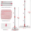 Masthome Extra Large Microfiber Mop for Floor Cleaning, 16“ Flat
