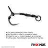 Phoxinus Katana Claw Hooks. PTFE Teflon coated, wide gape, angled