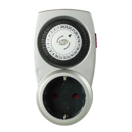REV Mechanical Timer 48 Times/Day 30 Minutes 3680 W Silver