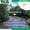 Thor Outdoor Zebra Midge Nymph Fly Fishing Set - 6