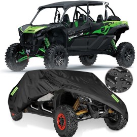 KEEPDSGN UTV SxS Utility Vehicle Storage Cover Outdoor For Kawasaki Teryx KRX4 1000 SE eS