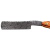 Old Ram Damascus Steel Straight Razor Shaving Cut Throat with