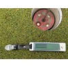 Golf Green Inclinometer & Putter Cover Holder 2-Way 3-Pad Eradication