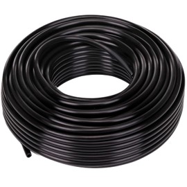 30M/100Ft Micro Irrigation Tube, I.D 4mm/O.D 7mm Garden Irrigation Supply Pipe Drip Tube Line Watering Tubing Hose for Garden Lawn Automatic Irrigation System