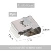 Pack of 30 Photovoltaic Cable Clips, Stainless Steel Solar Panel