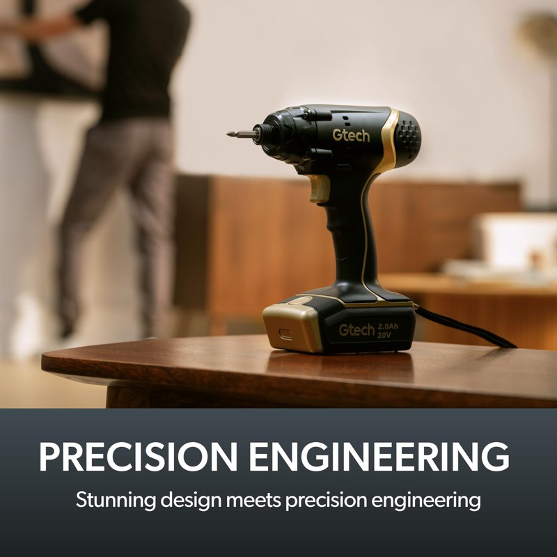 Gtech Impact Driver - Cordless Impact Driver Perfect for Installing