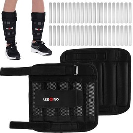 Wrist Arm Weights, Adjustable Wrist Weights, Removable Wrist Ankle Weights for Men Women, for Fitness, Walking, Jogging, Workout, Running, 1 Pair - Color: 10kg