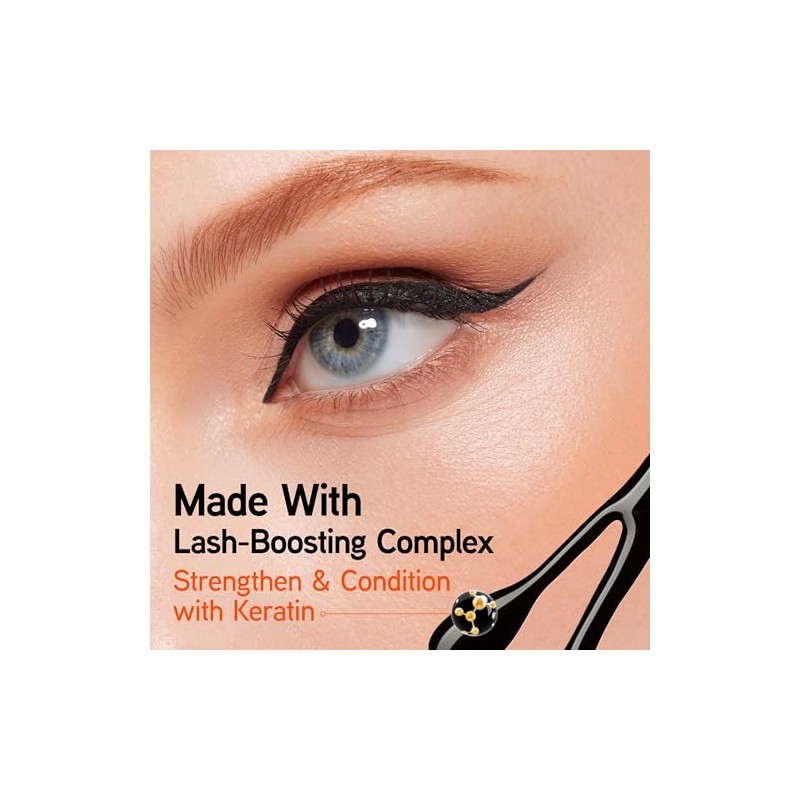 Physicians Formula Eye Booster Waterproof Ultra-Fine Liquid Eyeliner Blackest Black