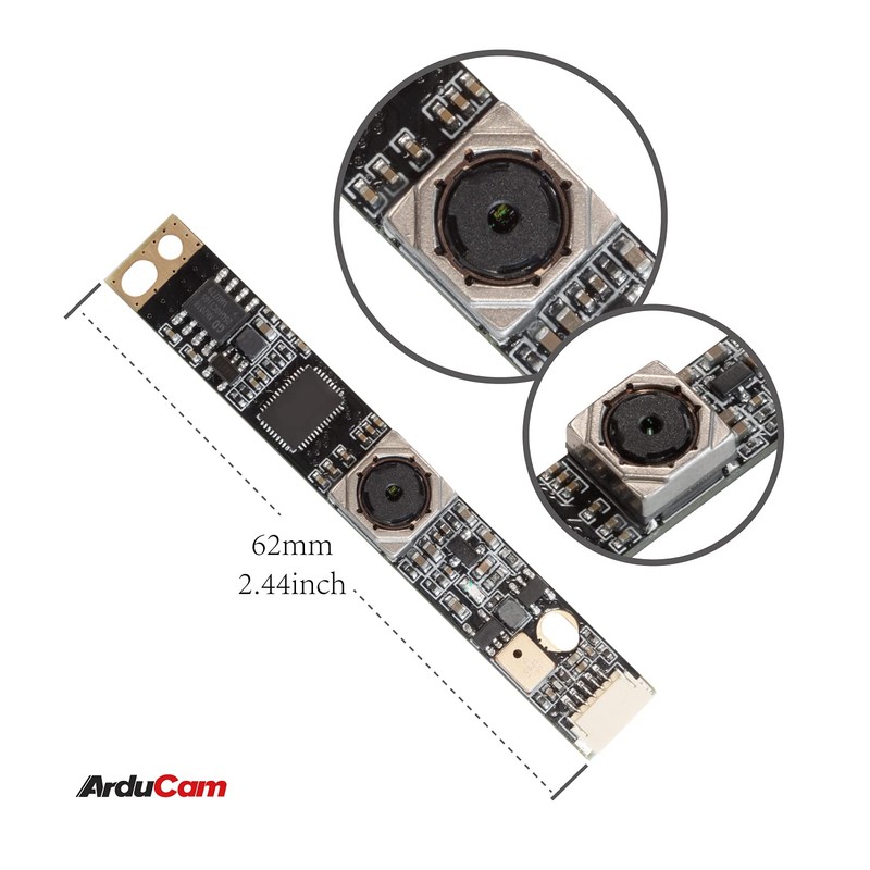 Arducam 5MP Autofocus USB Camera for Raspberry Pi and Computer,