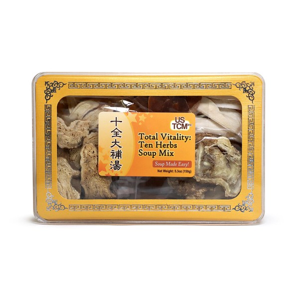Total Vitality: Ten Herbs Soup Mix 十全大補湯料包 Soup Made Easy!