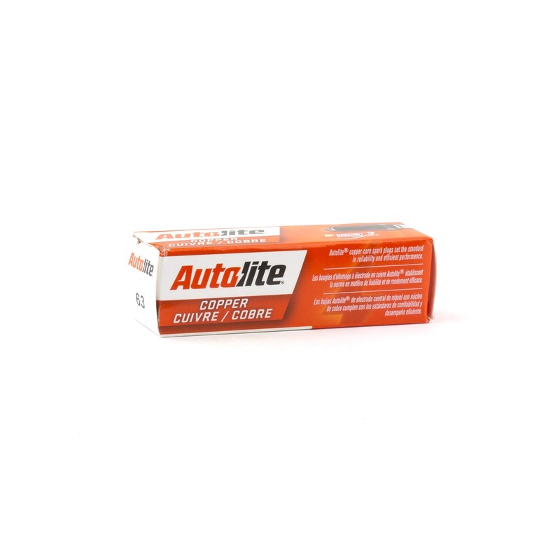 Autolite 63 Copper Resistor Automotive Replacement Spark Plug (1 Pack)