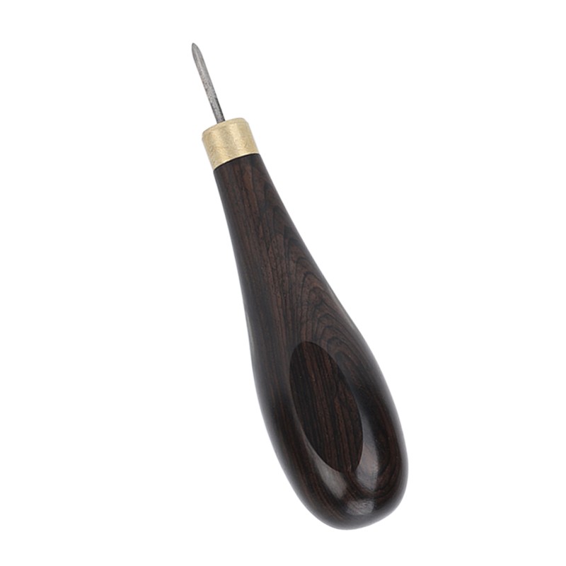 Rhombus Awl 3mm Red Sandalwood Reaming Diamond Shaped Awl Professional