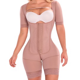 SHAPE CONCEPT 387 Fajas Colombianas Moldeadoras High Compression Tummy Control Shapewear Postpartum Butt Lifting Girdle