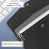 Document File Folder,Classycoo Waterproof Thin PU Leather A4 Envelope Folder