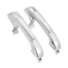 2pcs Car Exterior Door Handle Assembly Sliver 826513J010 Replacement for