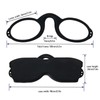 REAVEE Ultra Slim Armless Reading Glasses for Men Women, Small