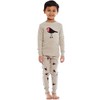 Leveret Birds 2 Piece Pajama Set 100% Cotton 6 Years