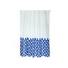 Cotexsa by MSV Premium Anti-Mould Textile Shower Curtain - Anti-Bacterial,