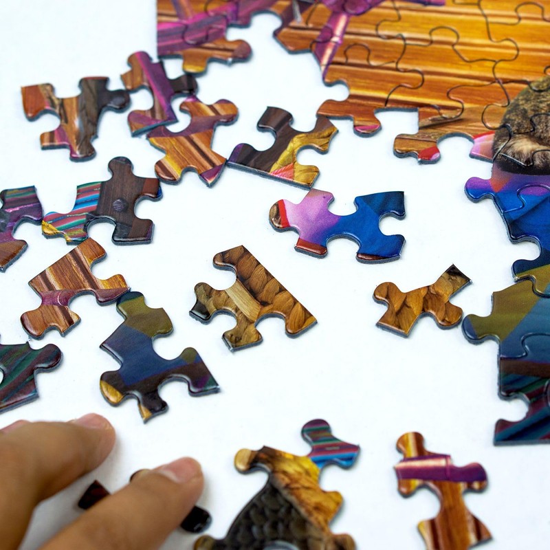 Springbok Weaver's Cottage 1000 Piece Jigsaw Puzzle for Adults Features