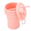 Folding Coffee Cup Silicone Heat Insulation Good Sealing Collapsible Water