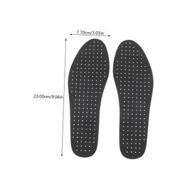 Baluue 6 Pairs Breathable Insole Insoles Ultra- Thin Shoes Pad Replacement Insole Athletic Inserts Walking Comfort Insole Memory Foam Insole Ultra Soft Cushioning Mesh Shoes Pad White Eva